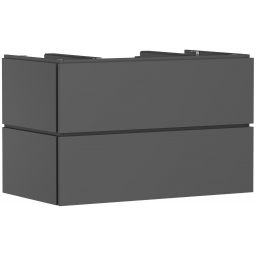 Hansgrohe Xilesa E szafka 98x55x62 cm podumywalkowa wisząca szara 54301760