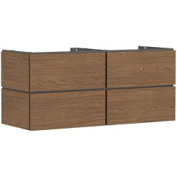 Hansgrohe Xilesa E szafka 137,5x55x62 cm podumywalkowa wisząca dąb 54305550