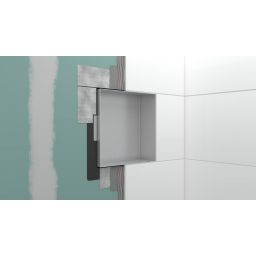 Hansgrohe XtraStoris Minimalistic półka wnękowa 30x30x14 cm czarny mat 56079670