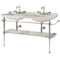 Kerasan szafka 150 cm podumywalkowa stojąca chrom 9195k1