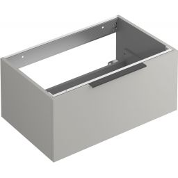 Kludi Icos szafka 80x50x35 cm podumywalkowa wisząca szara 50S80O2