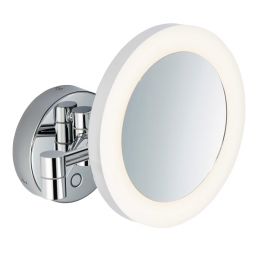 Kronenbach lusterko kosmetyczne 20x20 cm okrągłe z oświetleniem chrom 29.475.255.2504