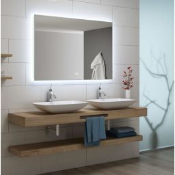 Kronenbach Night lustro 100x80 cm prostokątne z oświetleniem UN801076KBNNLED