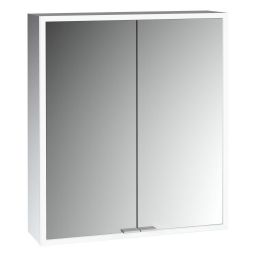 Kronenbach Cube 2.0 szafka 60x17x70 cm z lustrem srebrno anodowane KB100200CR