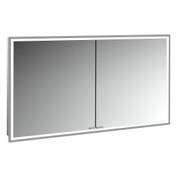 Kronenbach Cube 2.0 szafka 120x17x70 cm z lustrem srebro anodowane KB100207CR