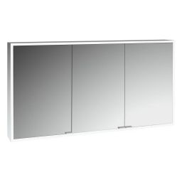 Kronenbach Cube 2.0 szafka 130x17x70 cm z lustrem srebro anodowane KB100232CR