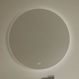 Kronenbach Moon lustro 120x120 cm okrągłe z oświetleniem z matą grzewczą KBM120