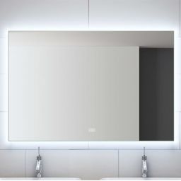 Kronenbach Night lustro 80x60 cm prostokątne z oświetleniem UN608076KBNNLED