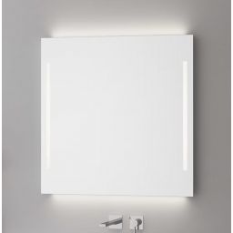 Kronenbach Sun lustro 60x70 cm prostokątne z oświetleniem srebrny US607082KBSNLEDN