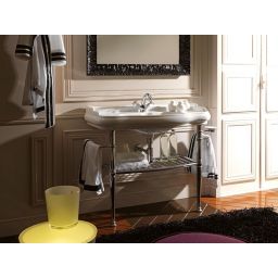 Kerasan Retro stelaż podumywalkowy z półką chrom 730090