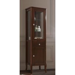 Kerasan Retro szafka 46,5x34x160,5 cm boczna stojąca orzech 731540