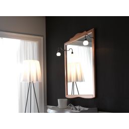 Kerasan Retro lustro 116x92 cm rama orzech 734540