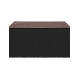 Ksuro 02 szafka 60 cm podumywalkowa wisząca z blatem czarny mat/orzech 58013030