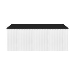 Ksuro 02 szafka 80 cm podumywalkowa wisząca z blatem biały mat/czarny mat 58006000