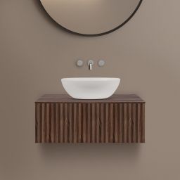 Ksuro 02 szafka 80x46,6x30 cm podumywalkowa wisząca orzech 50003060