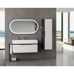 LaVita Kalisto lustro 60x120 owalne z oświetleniem LED