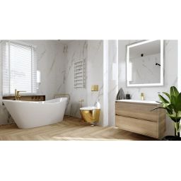 LaVita Minnesota szafka 80 cm podumywalkowa wisząca dąb