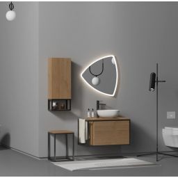 LaVita Freja szafka 35x35x50 cm boczna stojąca drewno