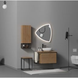 LaVita Freja szafka 90 cm wisząca boczna drewno