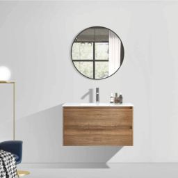 LaVita Tulsa szafka 61x46,5x50 cm podumywalkowa wisząca orzech laskowy