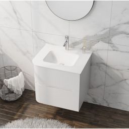 LaVita Atlanta umywalka z szafką 60 cm białą