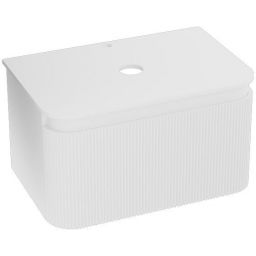 LaVita Vermont szafka z blatem 80x50x50 cm podumywalkowa wisząca biała