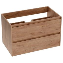 LaVita Tulsa szafka 81x46,5x50 cm podumywalkowa wisząca orzech laskowy