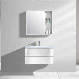 LaVita Ontario umywalka z szafką 60 cm białą