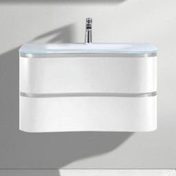 LaVita Ontario umywalka z szafką 60 cm białą