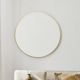 Ars Longa Loft lustro 70 cm okrągłe złote LOFT70-Z