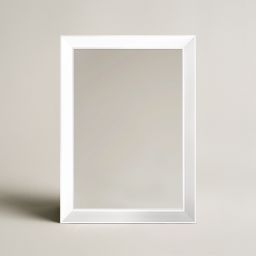 Ars Longa Alpi lustro 58,8x48,8 cm prostokątne białe ALPI4050-B