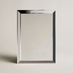 Ars Longa Alpi lustro 58,8x48,8 cm prostokątne nikiel ALPI4050-N