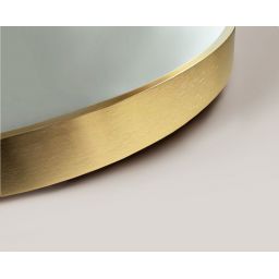 Ars Longa Arche lustro 60x90 cm złoty szczotkowany ARCHE6090-ZS