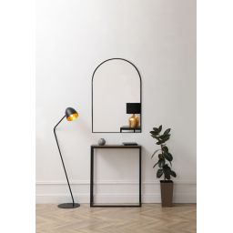 Ars Longa Arche lustro 60x90 cm czarne ARCHE6090-C