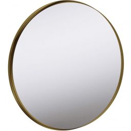 Ars Longa Axel lustro 90x90 cm złoty szczotkowany AXELLUSTRO