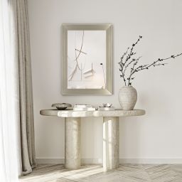 Ars Longa Bari lustro 84x64 cm prostokątne szampan BARI5070-S