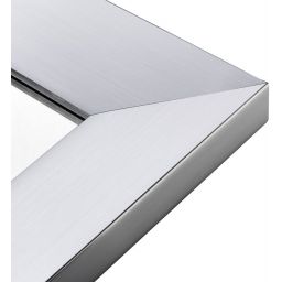 Ars Longa Factory lustro 118x68 cm prostokątne chrom FACTORY50100-H