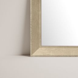 Ars Longa Helsinki lustro 55,2x45,2 cm prostokątne drewno HELSINKI4050-D