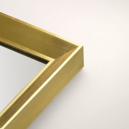 Ars Longa Helsinki lustro 75,2x75,2 cm kwadratowe złote HELSINKI7070-Z