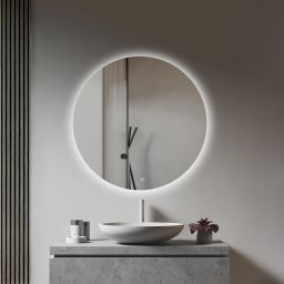 Ars Longa Luna lustro 80 cm okrągłe z oświetleniem LED-LUNA80
