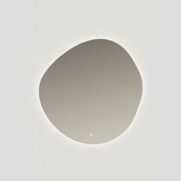 Ars Longa Roca lustro 80x80 cm z oświetleniem LED-ROCA80