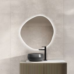 Ars Longa Roca lustro 80x80 cm z oświetleniem LED-ROCA80