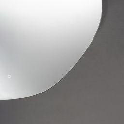 Ars Longa Roca lustro 80x80 cm z oświetleniem LED-ROCA80