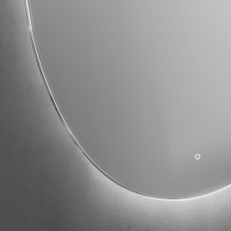 Ars Longa Roca lustro 80x80 cm z oświetleniem LED-ROCA80