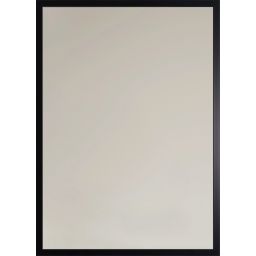 Ars Longa Linea lustro 53x43 cm prostokątne czarne LINEA4050-C