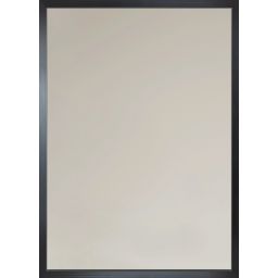 Ars Longa Linea lustro 133x43 cm prostokątne czarne LINEA40130-CS