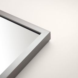 Ars Longa Linea lustro 73x73 cm kwadratowe nikiel LINEA7070-N