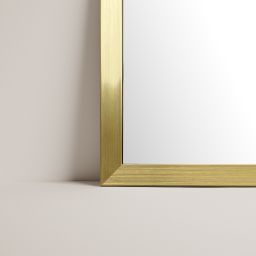 Ars Longa Linea lustro 73x73 cm kwadratowe złote LINEA7070-ZS