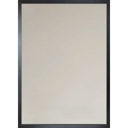 Ars Longa Linea lustro 133x43 cm prostokątne czarne LINEA40130-CS