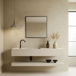 Ars Longa Linea lustro 173x63 cm prostokątne czarne LINEA60170-CS